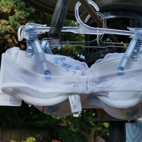 Rene Rofe White Lace Bra - Picture 12 of 14